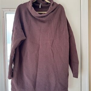 Free People Creamy Coco Cowl Neck Tunic